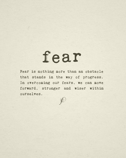 Balancing Fear